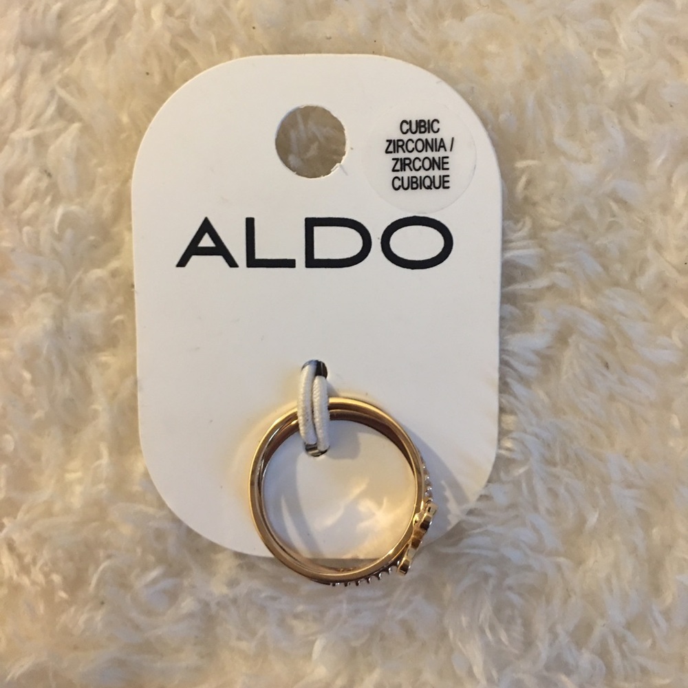 ALDO Heart Ring Set - Picture 2 of 3